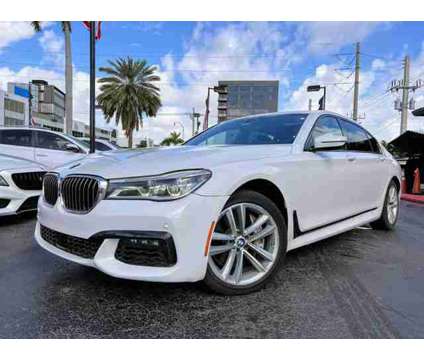 2016 BMW 7 Series for sale is a White 2016 BMW 7-Series Car for Sale in Hallandale Beach FL