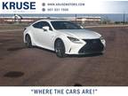 2017 Lexus RC 300 White, 38K miles