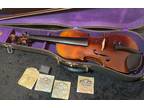 VIOLIN Offenbach ANTONIUS STRADIVARIUS Faciebat Anno 1716 Case Bow Germany