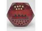 Rare 19th C, Antique Small Concertina As-Is