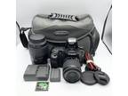 Canon EOS 40D 10.1MP DSLR Camera 18-55mm & 70-300mm Lens Bundle *READ*
