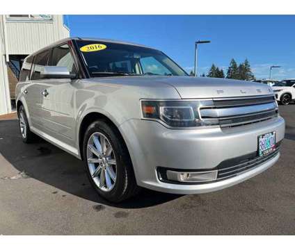2016 Ford Flex Limited is a Silver 2016 Ford Flex Limited Car for Sale in Mcminnville OR