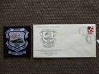 Commemorative Envelope and Cloth Uniform Patch for Scud Missiles Launched from