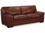 Myars 91" Leather Sofa Reg. $1,849.00 ===> OUTLET PRICE