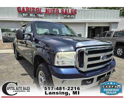 2007 Ford F250 Super Duty Crew Cab for sale is a Blue 2007 Ford F-250 Super Duty Car for Sale in Lansing MI