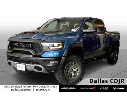 2024NewRamNew1500New4x4 Crew Cab 5 7 Box is a Blue 2024 RAM 1500 Model Car for Sale in Dallas TX