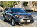 2014 Ford Explorer Limited Sport Utility 4D Gray,
