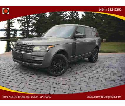2017 Land Rover Range Rover for sale is a Grey 2017 Land Rover Range Rover Car for Sale in Duluth GA