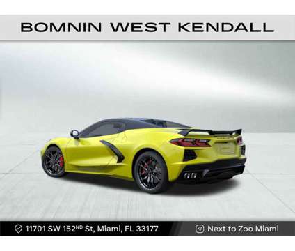 2023 Chevrolet Corvette Stingray 3LT is a Yellow 2023 Chevrolet Corvette Stingray Convertible in Miami FL