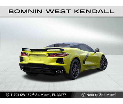 2023 Chevrolet Corvette Stingray 3LT is a Yellow 2023 Chevrolet Corvette Stingray Convertible in Miami FL