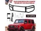 For 2019 2020 2021 2022 G63 Guard Brush Grille AMG Bumper W464 G500 Bull Bar