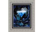 Michael Godard Art "Martini for Angels" Embellished Giclée on Canvas w/COA