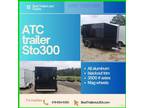 2023 ATC Trailers 7 X 14 ALL Aluminum Black Black Cargo Motorcycle T New