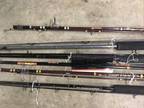 Assorted Lot Of 6 Freshwater Rods.