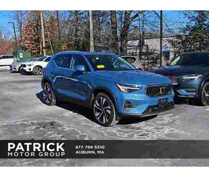 2024 Volvo XC40 Plus Bright Theme is a Blue 2024 Volvo XC40 Car for Sale in Auburn MA