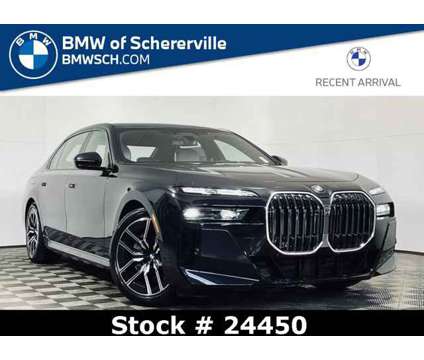 2024 BMW 7 Series 740i xDrive is a Black 2024 BMW 7-Series Car for Sale in Schererville IN