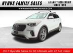 2017 Hyundai Santa Fe White, 93K miles
