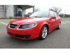 2.3T 2008 Saab.3T Low Miles Red Sharp Sedan Rare Find Must See &