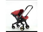 Baby Car Seat And Stroller 4 In 1 With Carry Bag, Mosquito Net and Rain Cover.