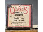 SHOO-FLY PIE AND APPLE PIE DOWDY - QRS Original roll