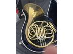 C. G. Conn Limited Single French Horn With Case