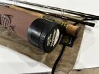Beautiful G Loomis 9ft Crosscurrent Glx Fly Rod, Sack, and Hard Case. Nice!!!
