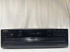 Onkyo DX-C140 6-Disc CD Carousel Changer Compact Disc Player Tested & Working
