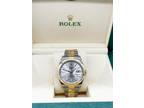Rolex 126333 Datejust 41 Silver Dial 18K Yellow Gold Stainless Steel Box