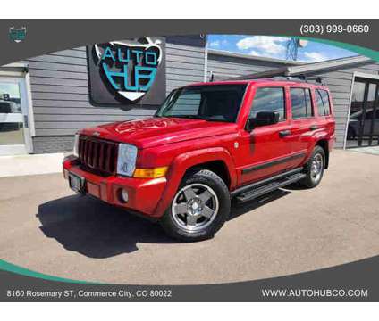 2006 Jeep Commander for sale is a Red 2006 Jeep Commander Car for Sale in Commerce City CO