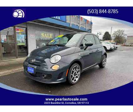 2018 FIAT 500 for sale is a Grey 2018 Fiat 500 Model Car for Sale in Cornelius OR