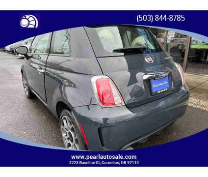 2018 FIAT 500 for sale is a Grey 2018 Fiat 500 Model Car for Sale in Cornelius OR