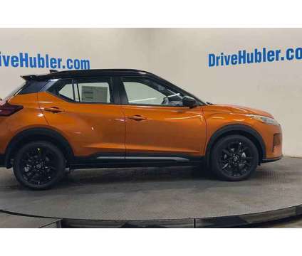 2024NewNissanNewKicksNewFWD is a Black, Orange 2024 Nissan Kicks Car for Sale in Indianapolis IN