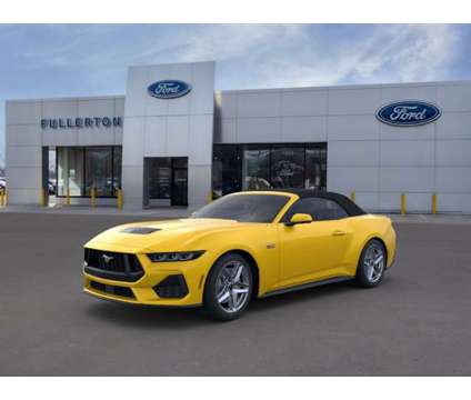 2024 Ford Mustang GT Premium is a Yellow 2024 Ford Mustang GT Car for Sale in Somerville NJ