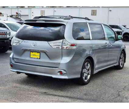 2014 Toyota Sienna SE is a Silver 2014 Toyota Sienna SE Car for Sale in Houston TX