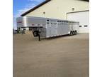 2024 Sooner SR7632 Livestock Trailer 32 Ft W/3 Compartments