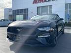 2021 Ford Mustang Eco Boost Premium Convertible 2D Black,