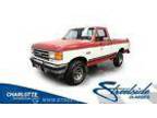 1989 Ford F-150 XLT Lariat 4X4 classic vintage chrome bricknose short bed truck
