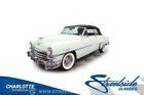 1953 Chrysler New Yorker Deluxe classic vintage chrome drop rag top wide white