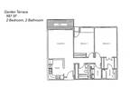 Garden Terrace Apartments - 2 Bedroom, 2 Bathroom