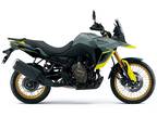 2024 Suzuki V-STROM 800DE Metallic Mat Steel Green cw-3 year Motorcycle for Sale