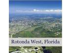 Rotonda West, Charlotte County, FL Undeveloped Land, Homesites for sale Property