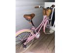 Pink 24" Girls Beach Cruiser Bike SHIMANO Glerc 6-speed With Basket