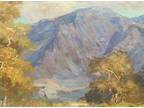 Hanson Duvall Puthuff Original California Plein-Air Landscape, Signed Oil/canvas