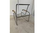 AS IS Marcel Breuer S 35 Chrome Cantilever Lounge Chair ICF Thonet Bauhaus.