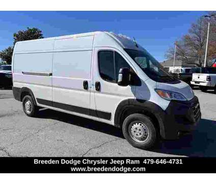2024 Ram ProMaster 2500 High Roof is a White 2024 RAM ProMaster 2500 High Roof Van in Fort Smith AR