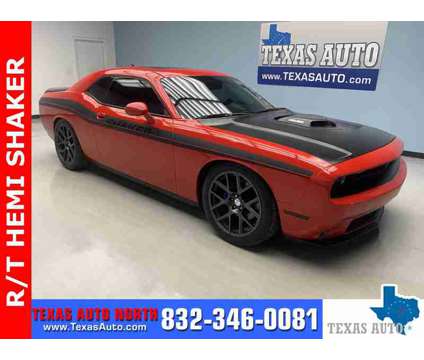 2016 Dodge Challenger R/T is a Red 2016 Dodge Challenger R/T Coupe in Houston TX