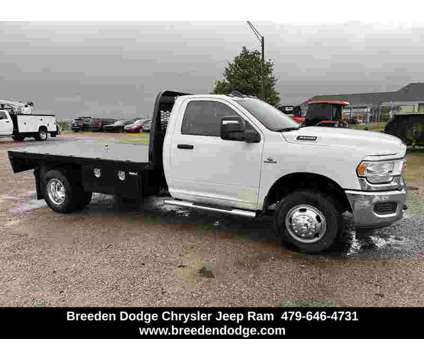 2024 Ram 3500 Tradesman 167.5 WB is a White 2024 RAM 3500 Model Tradesman Car for Sale in Fort Smith AR