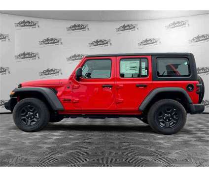 2024 Jeep Wrangler Sport is a Red 2024 Jeep Wrangler Sport SUV in Simi Valley CA