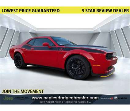 2023 Dodge Challenger R/T Scat Pack Widebody is a Red 2023 Dodge Challenger R/T Scat Pack Coupe in Naples FL