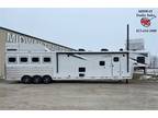 2023 Lakota BH8418 Bighorn w/ 18'SW Living Quarters & 12'Slide 4 horses